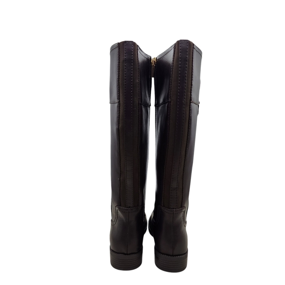 Tommy Hilfiger Women's Imina Faux Leather Knee-High Riding Boots - 10 - Picture 5 of 8